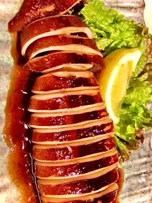 マヨネーズをかけたいか焼き