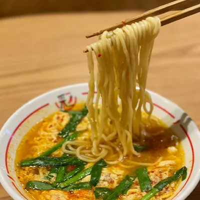 中華麺の辛麺
